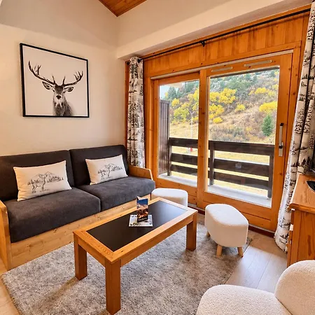 Duplex Aux Pieds 4 Pers Avec Parking A Meribel Appartement *